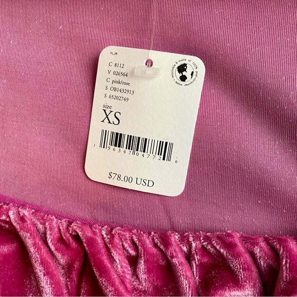 Free People velvet corset top - Picture 6 of 12